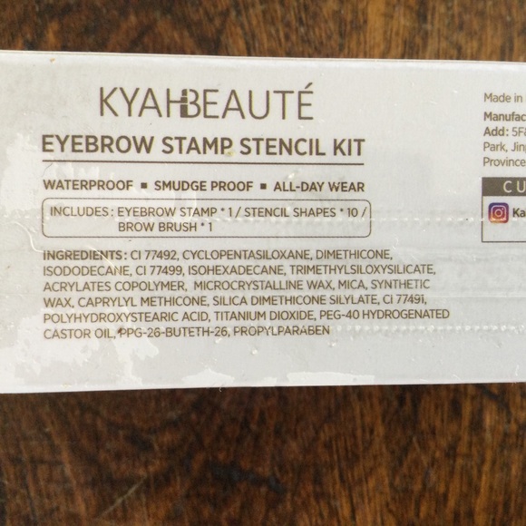 Kyah Blonde Brow Kit Sealed - Picture 7 of 10